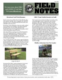 GBLC field notes newsletter 2020