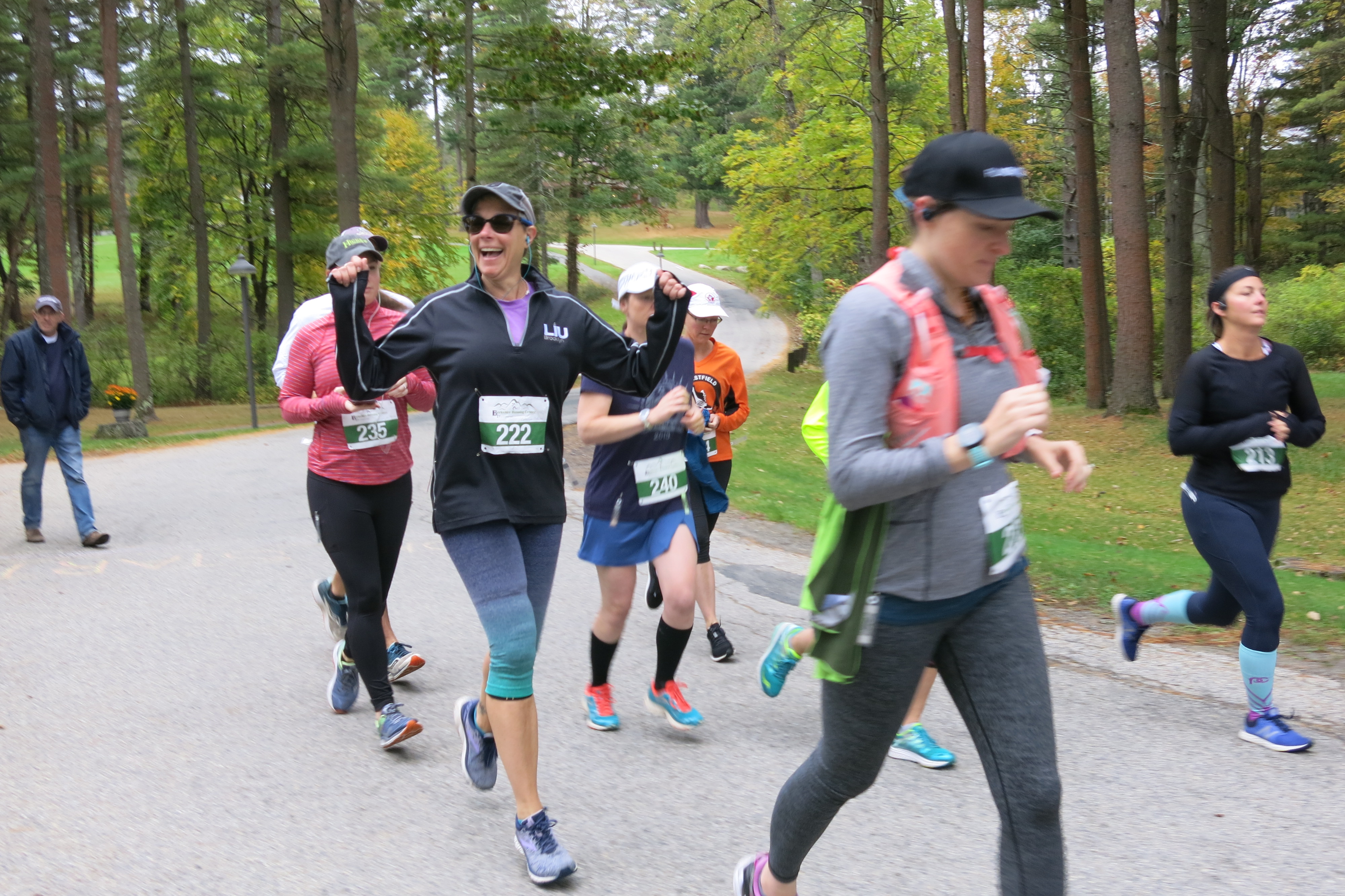 2019 Run for the Hills runners on the go