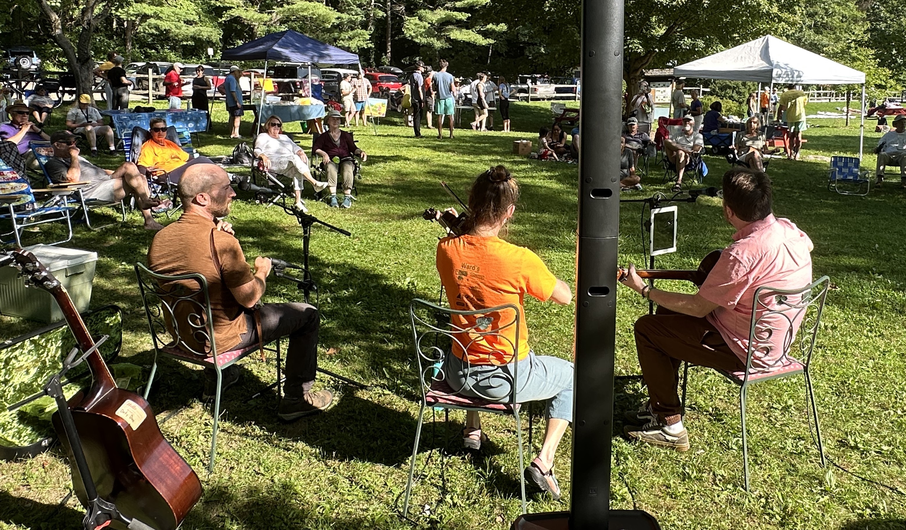 Bluegrass at Lake Mansfield - Saturday, August 31 from 3-6pm - all welcome! 