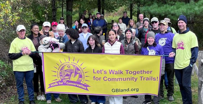 Great Barrington Land Conservancy celebrates successof the premier walk for conservation - a joyful day of community action! 
