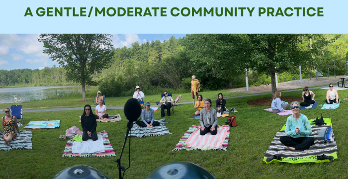 Yoga On Lake Mansfield / 8 AM in July and August