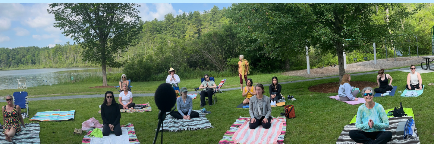 Yoga On Lake Mansfield / 8 AM in July and August