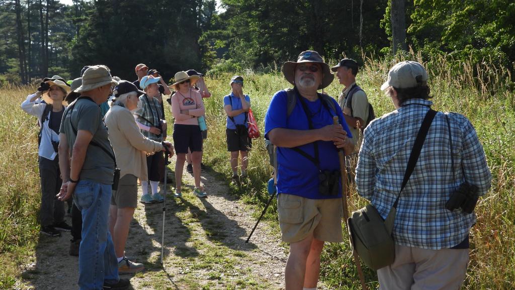 Folks learned about the life history of this migrating grassland species.