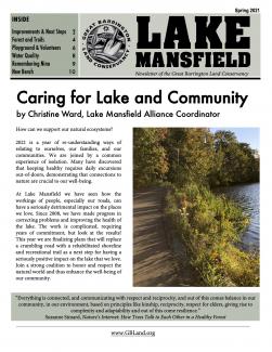 Lake Mansfield newsletter spring 2021 Great Barrington 