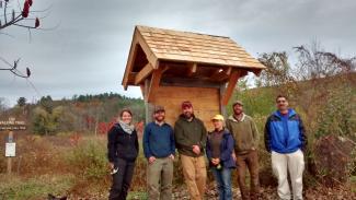 GB Trails Partners worked to complete a Trails head kiosk for CHP