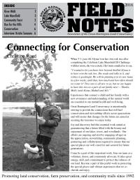 Great Barrington Land Conservancy Newsletter Cover - 2016